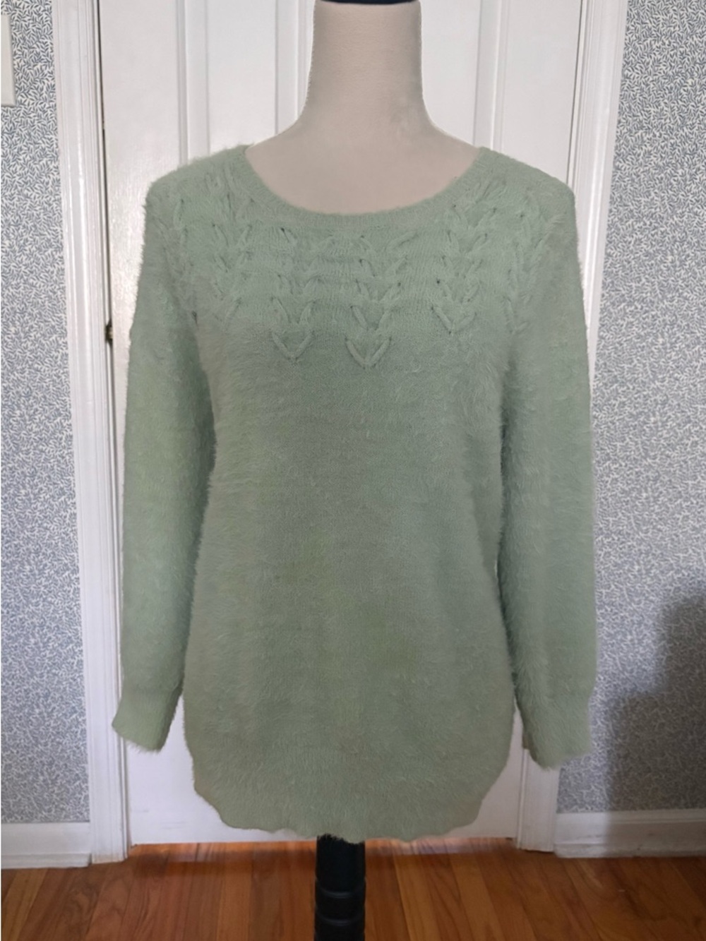 Anthropologie Mint Green Soft Knit Women's Sweater